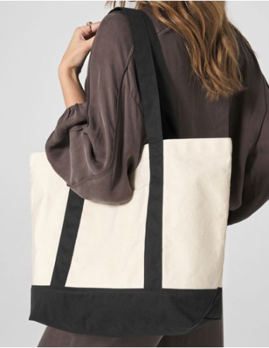 WES-W804-EarthAware® Organic Varsity Shopper